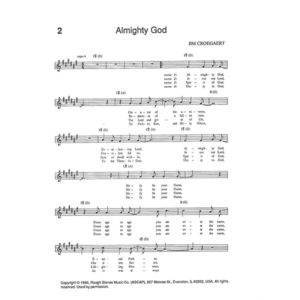 Almighty God - Sheet Music