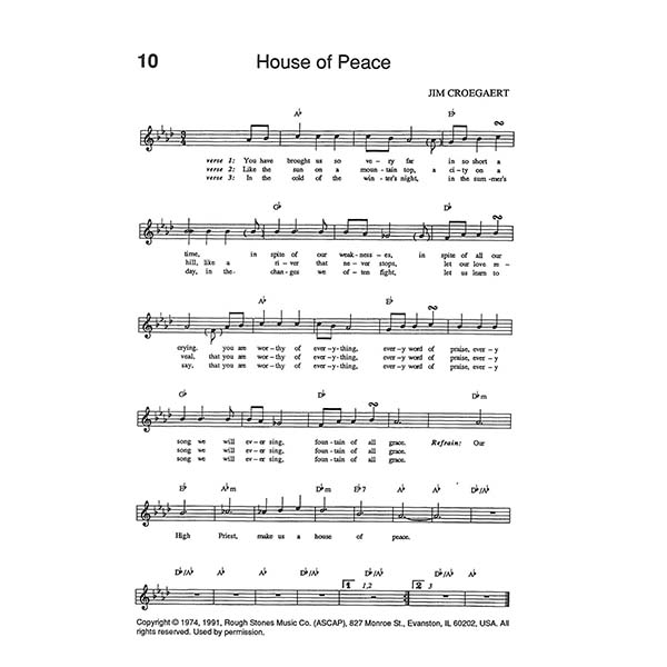 House of Peace - Sheet Music